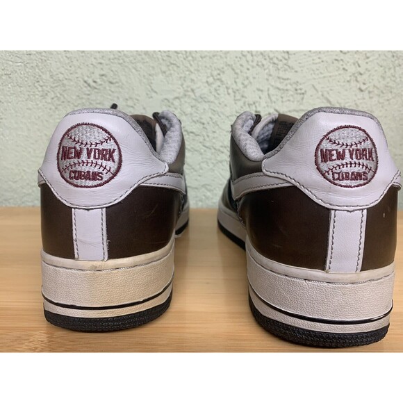RARE Nike Air Force 1 UT Baseball Pack NY Cubans 313461-001 Leather Size 10‎ main image 8